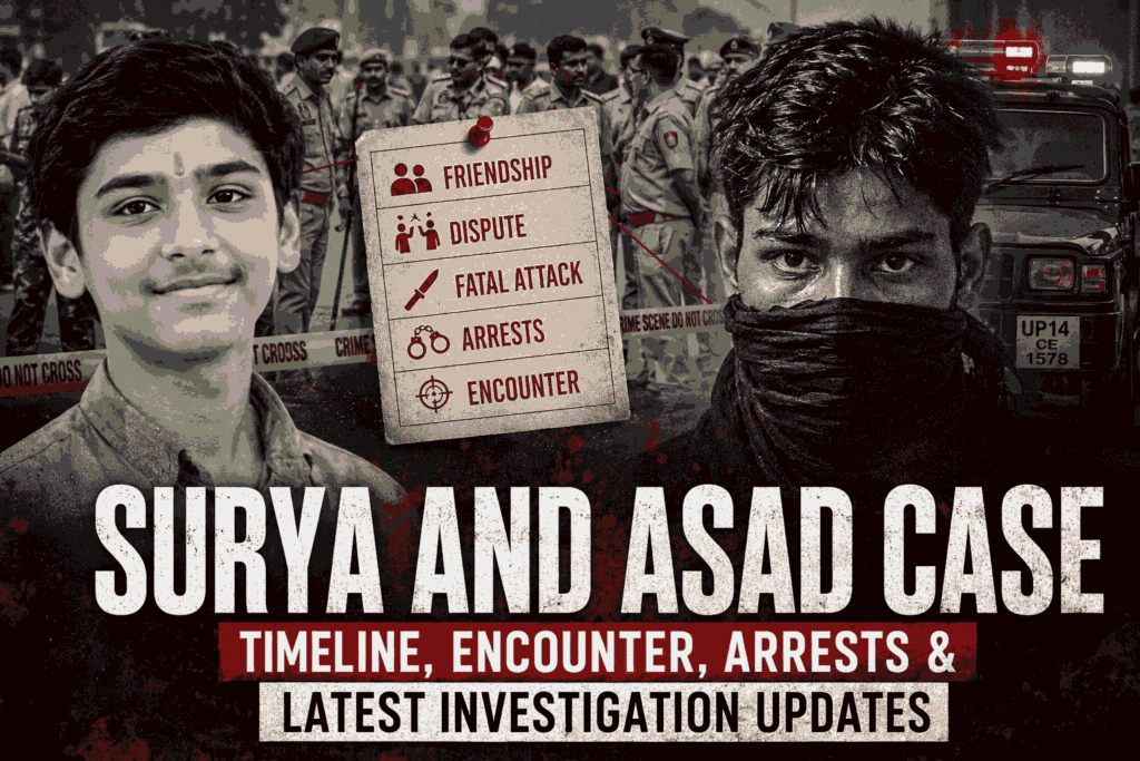 Surya Pratap Chauhan Murder Case: Full Timeline, Asad Encounter, Arrests and Latest Investigation Updates